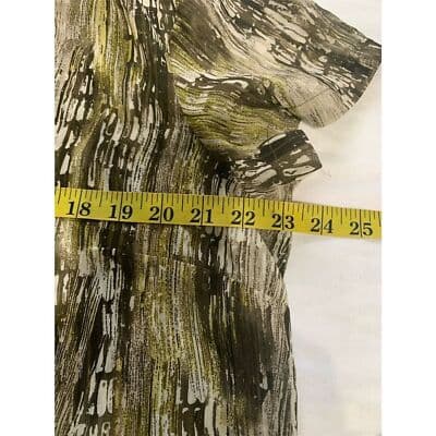 Avenue Women's Abstract Print V-Neck Blouse Size 18/20 Short Sleeve - Thumbnail 6