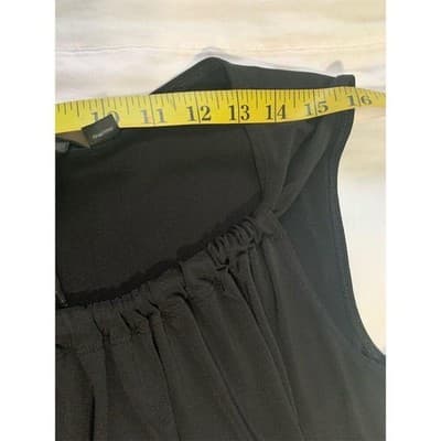 Avenue Women's Size 14 Black Sleeveless Maxi Dress Formal - Thumbnail 5