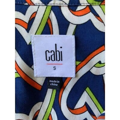 Cabi Women's Sleeveless Heart Print Shirt Dress Size S Multicolor - Thumbnail 10