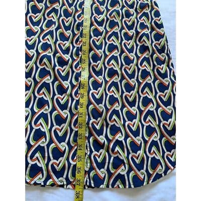Cabi Women's Sleeveless Heart Print Shirt Dress Size S Multicolor - Thumbnail 8