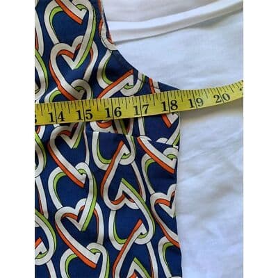 Cabi Women's Sleeveless Heart Print Shirt Dress Size S Multicolor - Thumbnail 7