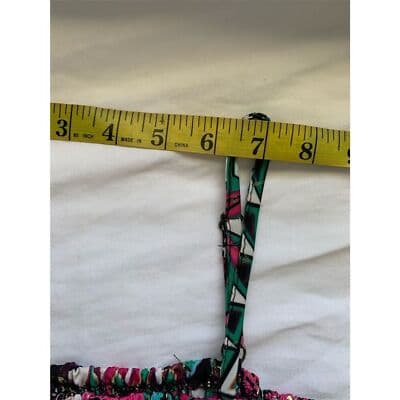 India Women's Bohemian Sleeveless Midi Dress Multicolor M - Thumbnail 4