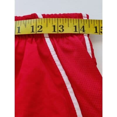 Academy Sports Outdoors Panthers Running Shorts Red White S Polyester Athletic - Thumbnail 5