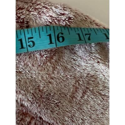 Member's Mark Women's Cozy Plush Pullover Hoodie Wine/Cream Size S - Thumbnail 10