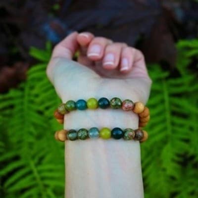 Med Yoga Bracelet For Women, Men, Calming Bracelet Grounding Jewelry, - Thumbnail 7