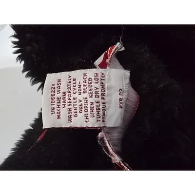 Merona Womens Black Faux Suede Shearling Coat Faux Fur Trim Jacket Size M - Thumbnail 4