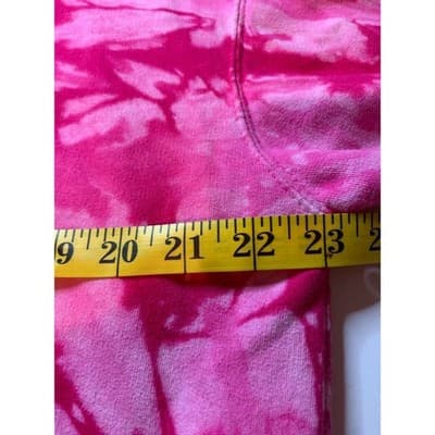 Tie Dye Clothing Co Pink Softball Rocks Graphic Hoodie Sweatshirt Medium - Thumbnail 7