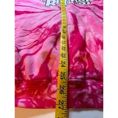 Tie Dye Clothing Co Pink Softball Rocks Graphic Hoodie Sweatshirt Medium - Thumbnail 8