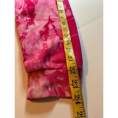 Tie Dye Clothing Co Pink Softball Rocks Graphic Hoodie Sweatshirt Medium - Thumbnail 9