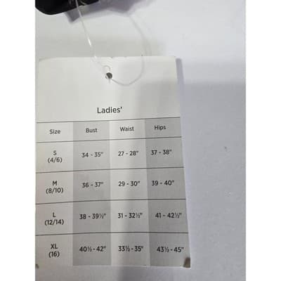 Bobbie Brooks Plus Size 1X Black Floral Mesh Sleeveless Tunic Top NWT - Thumbnail 6