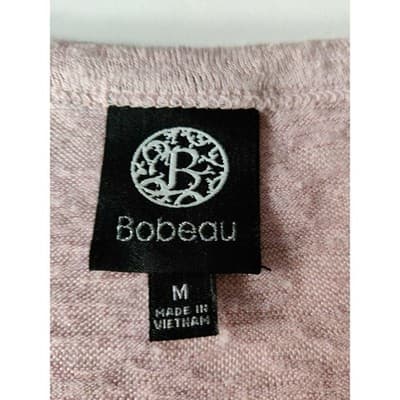 Bobeau Womens Knit Sleeveless Tank Top Blouse Pullover Tan Size Medium - Thumbnail 4