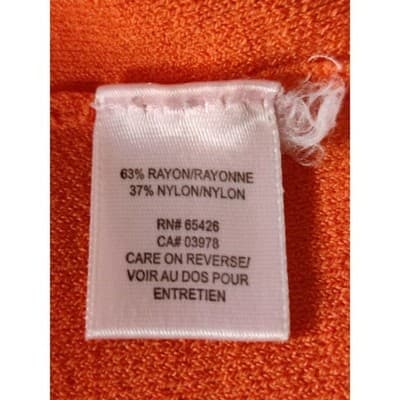 Pink Poodle Womens Short Sleeve Sweater Gold Grommets V-Neck Pullover Size L - Thumbnail 4