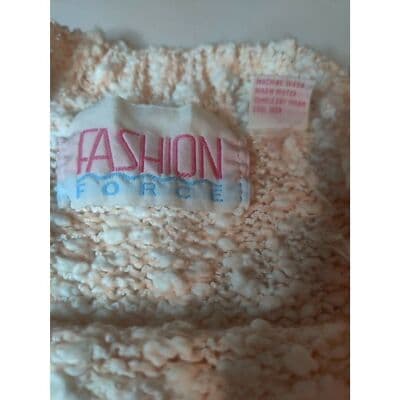 Fashion Force Womens Long Sleeve Crew Neck Striped Sweater Softshell Size Small - Thumbnail 5