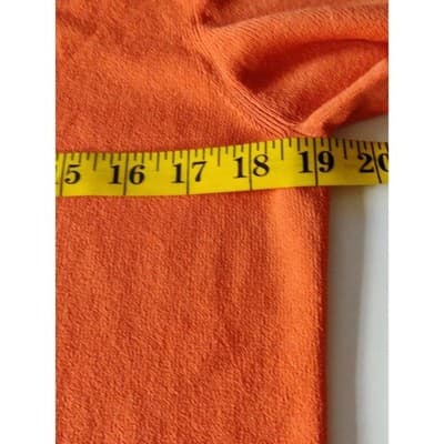 Pink Poodle Womens Short Sleeve Sweater Gold Grommets V-Neck Pullover Size L - Thumbnail 7