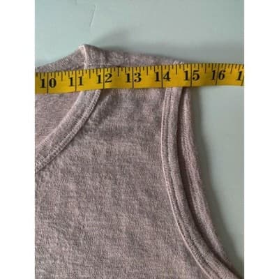 Bobeau Womens Knit Sleeveless Tank Top Blouse Pullover Tan Size Medium - Thumbnail 5