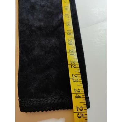 Alexandra Bartlett Intimates Womens Velvet Blouse Top V-Neck Long Sleeve Size L - Thumbnail 10