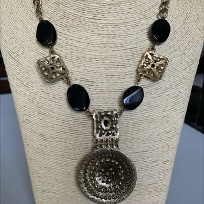 Vintage Statement necklace 18” - Thumbnail 4