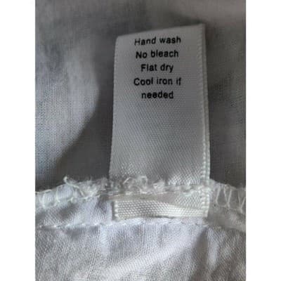 F21 Forever 21 Sleeveless Button Front Dress Blue/Brown Size Small - Thumbnail 7