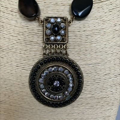 Vintage Statement necklace 18” - Thumbnail 3