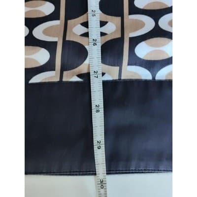 F21 Forever 21 Sleeveless Button Front Dress Blue/Brown Size Small - Thumbnail 10