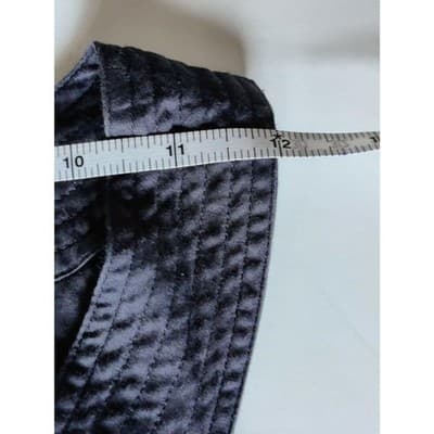 F21 Forever 21 Sleeveless Button Front Dress Blue/Brown Size Small - Thumbnail 8