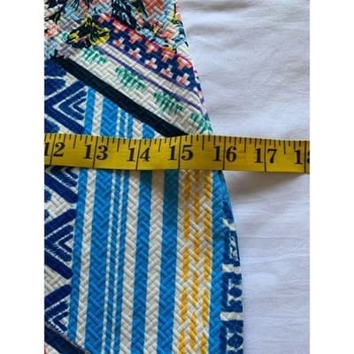 Jealous Tomato Women's A-Line Skirt M Multicolor Geometric Knee Length - Thumbnail 6