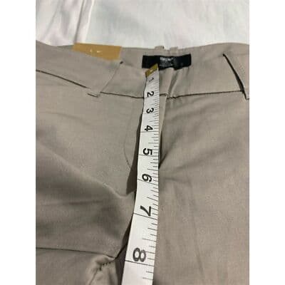 VTG. Mossimo Women's Size 4 Shorts Beige Flat Front Casual Summer - Thumbnail 8