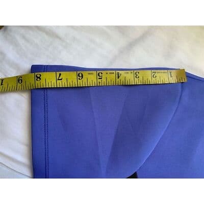 Metaphor Women's Plus 3X Blue Colorblock Knee Length Dress Casual - Thumbnail 10