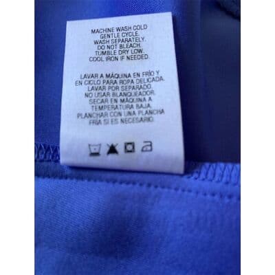 Metaphor Women's Plus 3X Blue Colorblock Knee Length Dress Casual - Thumbnail 7