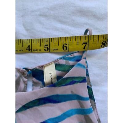 VTG. Tyche Women's S Boho Floral Sleeveless Dress - Thumbnail 7