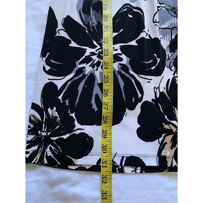 Sweet Storm Women's S Black Floral Sleeveless Short Dress Party Cocktail - Thumbnail 8