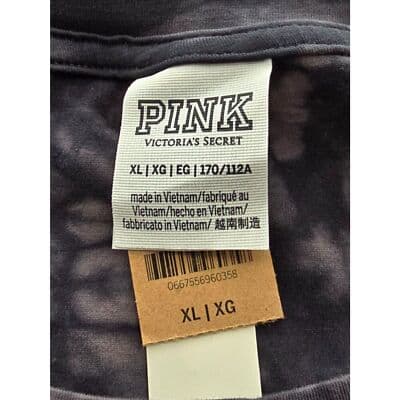 PINK Victoria's Secret Tie Dye Ruched Drawstring Sleeveless Mini Dress XL - Thumbnail 4