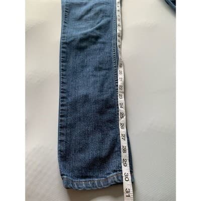 BWU Women's Vintage Blue Straight Jeans Size 5 Medium Wash Durable - Thumbnail 4