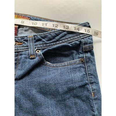 BWU Women's Vintage Blue Straight Jeans Size 5 Medium Wash Durable - Thumbnail 6