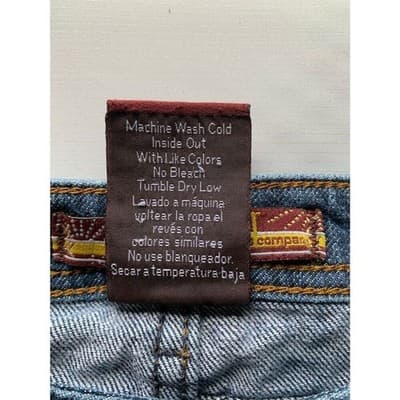 BWU Women's Vintage Blue Straight Jeans Size 5 Medium Wash Durable - Thumbnail 7