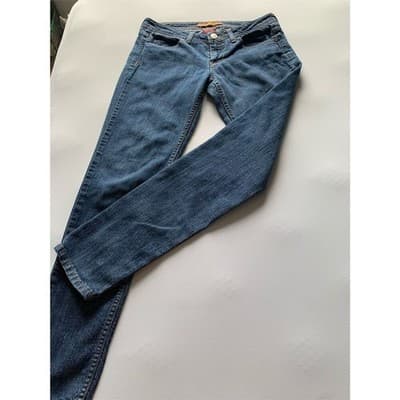 BWU Women's Vintage Blue Straight Jeans Size 5 Medium Wash Durable - Thumbnail 3