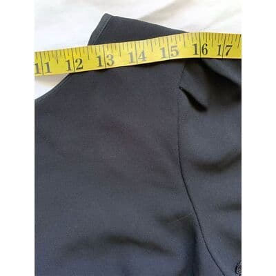 Donna Morgan Women's Black Knee Length Cocktail Dress Size 12 - Thumbnail 7