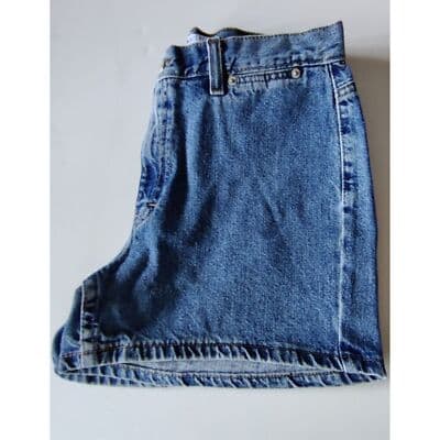VTG. TOMMY HILFIGER Women's Jean Shorts Blue Size 8 - Thumbnail 2