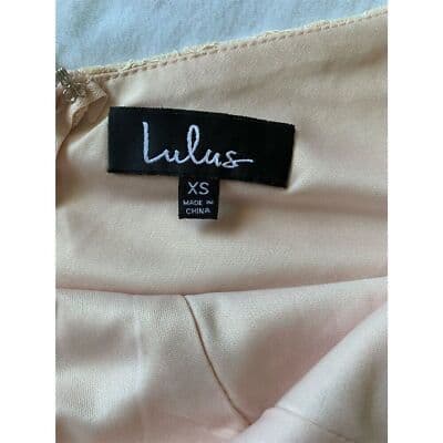 Lulus Women's XS Blush Pink Lace Midi Skater Dress Party Cocktail - Thumbnail 14
