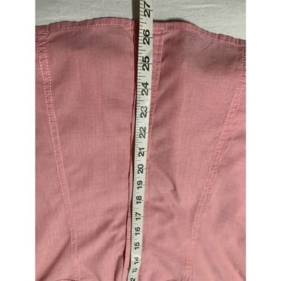 Banana Republic Women's Pink Long Sleeve Button-Up Shirt Size S Casual - Thumbnail 9