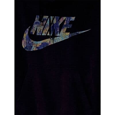 Nike Women's Funnel Neck Hoodie Purple Size M Long Sleeve Pullover - Thumbnail 10