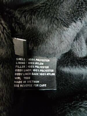 Taylor Marco Womens Puffer Polyester Faux Jacket Button Black Size Medium - Thumbnail 6