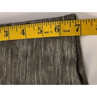 Icyzone Womens Short Sleeve Athletic T-Shirt Round Neck Pullover Gray Size Large - Thumbnail 6