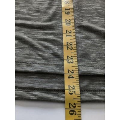 Icyzone Womens Short Sleeve Athletic T-Shirt Round Neck Pullover Gray Size Large - Thumbnail 5