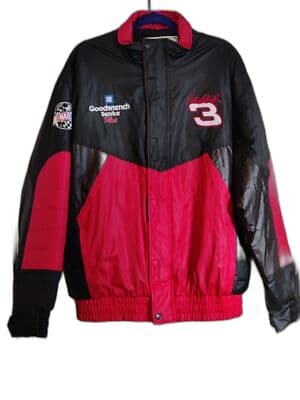 Chase Authentics Dale Earnhardt 3 Goodwrench Service Plus NASCAR Racing Jacket L - Thumbnail 8