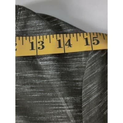 Icyzone Womens Short Sleeve Athletic T-Shirt Round Neck Pullover Gray Size Large - Thumbnail 3