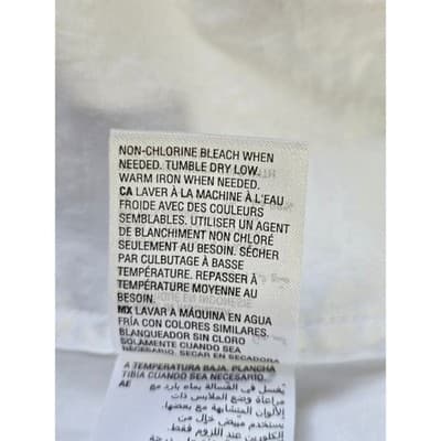 INC International Concepts Mens White Slim Fit Dress Shirt XL Textured Button Up - Thumbnail 5