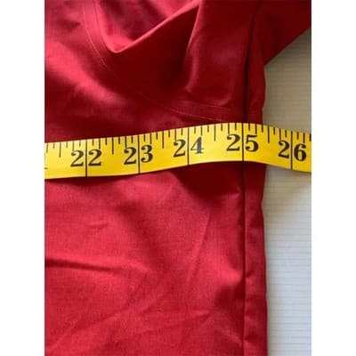 Stafford Men's XL Red Long Sleeve Dress Shirt Easy-Care Broadcloth - Thumbnail 8