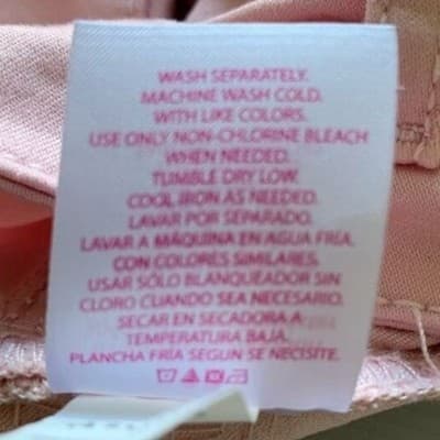 No Boundaries Women's Mid Rise Skinny Pink Jeans Size 13 - Thumbnail 6