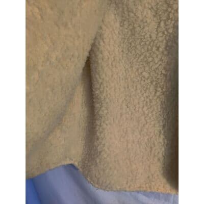 Vintage 60s Come On Strong Denim Vest Large Indigo Deadstock Fleece Liner USA - Thumbnail 8